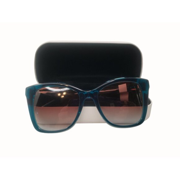 Calvin Klein Women's Rectangular Sunglasses Blue Ck22530s - Picture 1 of 9